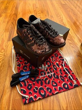BNIB Adidas Originals x Wales Bonner Karintha Sequin sneakers